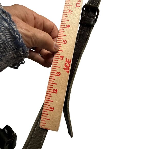 Duluth Trading Lifetime Leather Saddle Bag Item 92050 Black - Picture 10 of 12